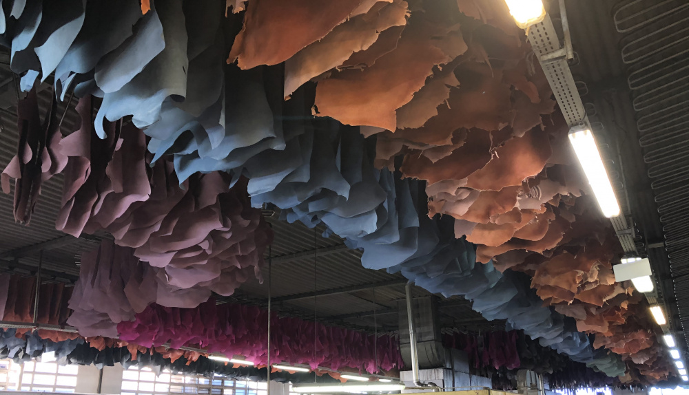 luxury leather, samanta tannery